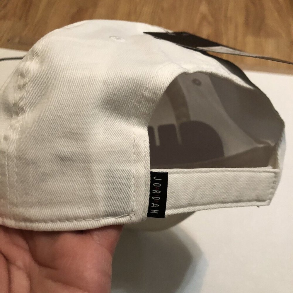 Jordan Jumpman White Hat Cap Size Youth Adjustable New - Picture 6 of 8